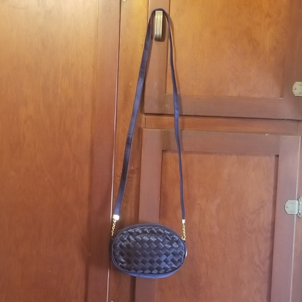 Bottega Veneta Intrecciato Satin Crossbody